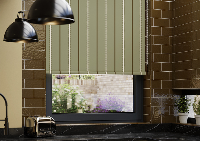 The British Stripe Co. Alfred, Derwent No.1 - Twist&Fit Roller Blind - Image 5